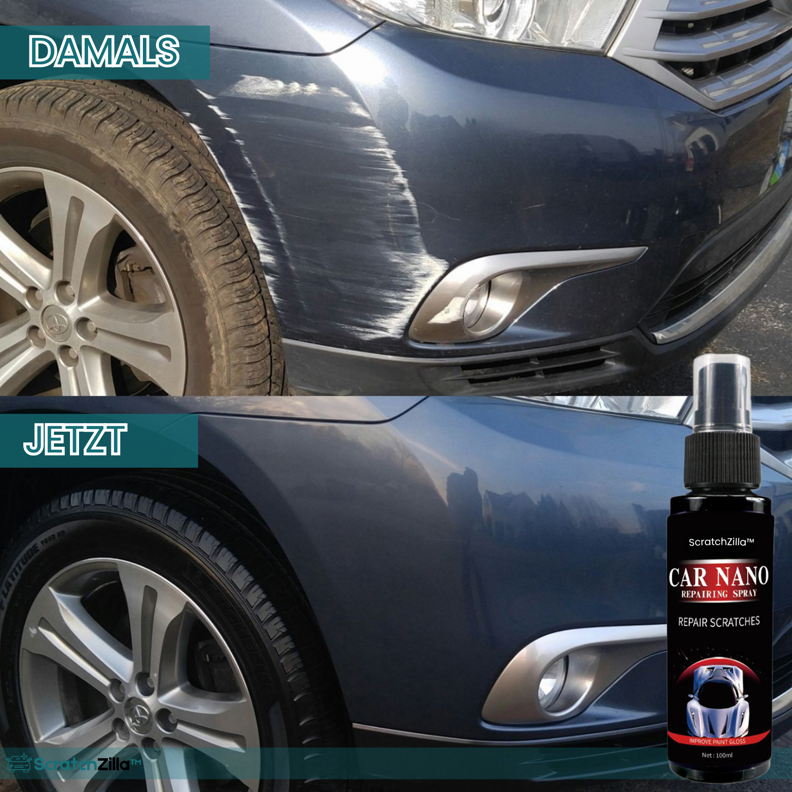 ScratchZilla™ Sofort-Kratzer-Entferner Spray