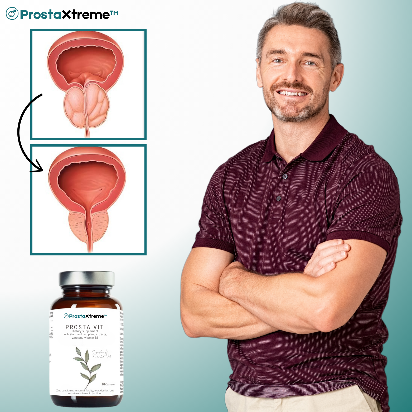 ProstaXtreme™ Kapseln zur Prostataunterstützung