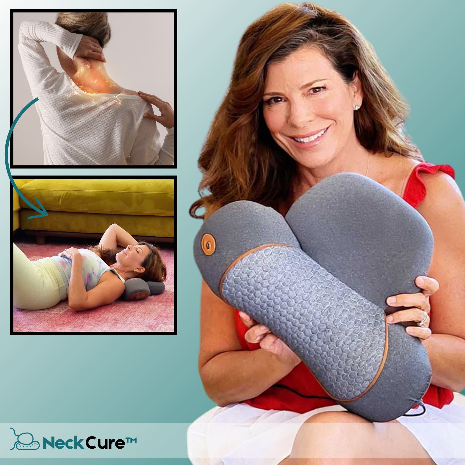 NeckCure™ Fortschrittlicher 3-in-1 Nackenmassagegerät